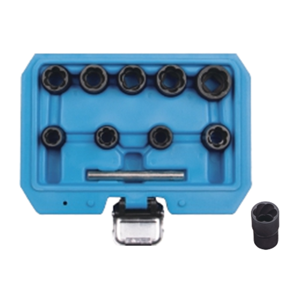 10Pcs 3/8" Dr. Twist Socket Set
