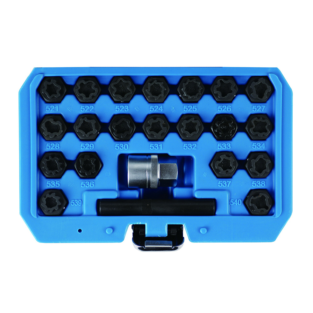22pcs VAG Wheel Nuts Socket Set