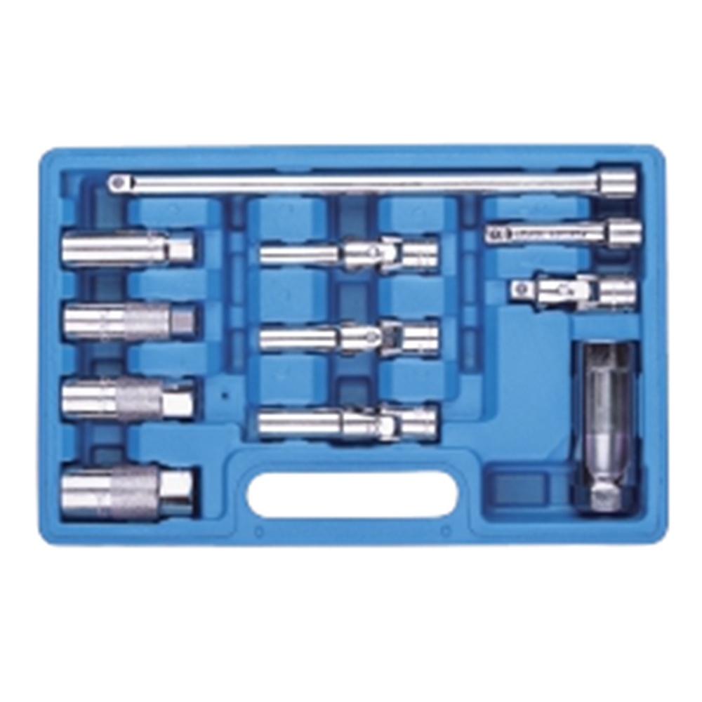 11Pcs 3/8” Dr. Glow/Spark Plug&Sensor Set