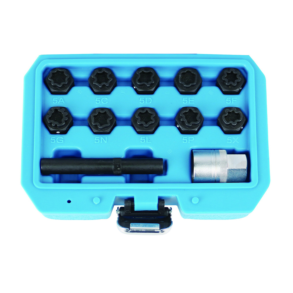 12PCS Mercedes Benz alloy wheel lock nut remover installer