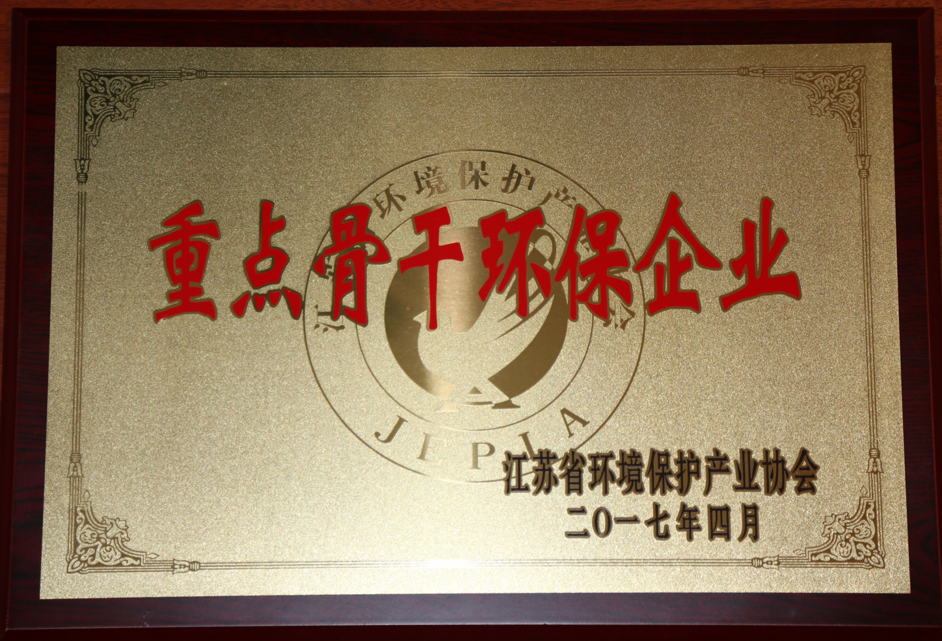 江苏省重点骨干环保企业