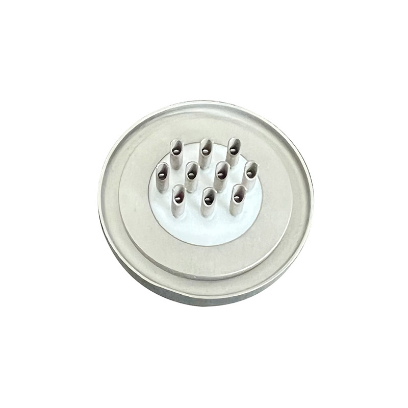Hermetically glass sealed connectors