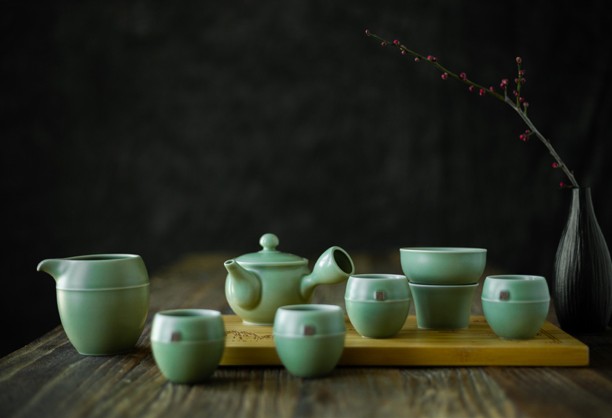 Side-handle Pot Tea Set