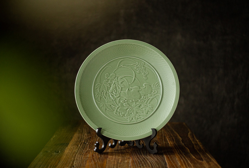 Mandarin Duck Plate