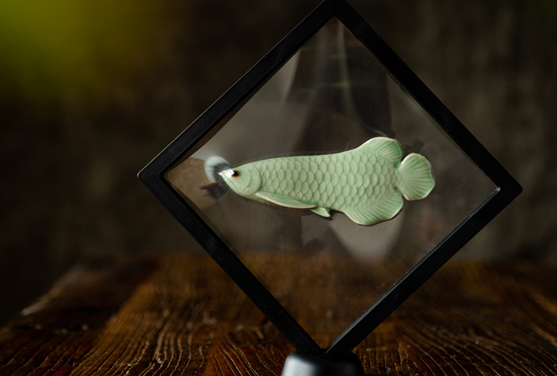 Dragon Fish (Square Frame Style)