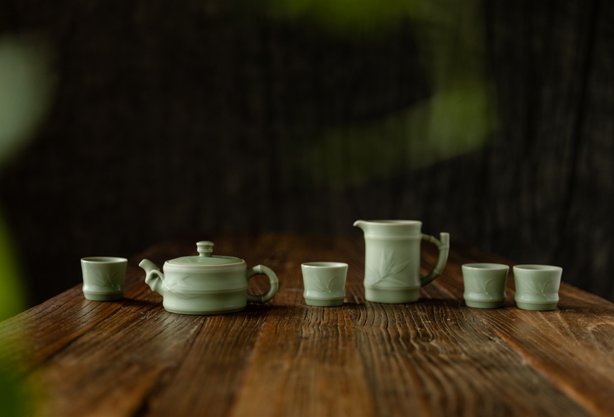 Bamboo Joint Tea Set