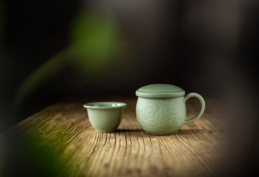 Floral Cup (with Inner Cup)