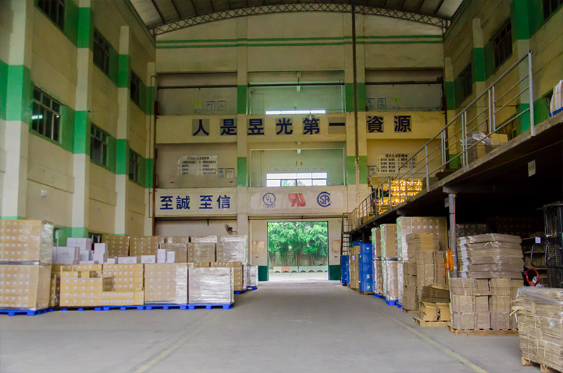 Annual shipment of 130 million light bulbs and over 2 million sets of light strings