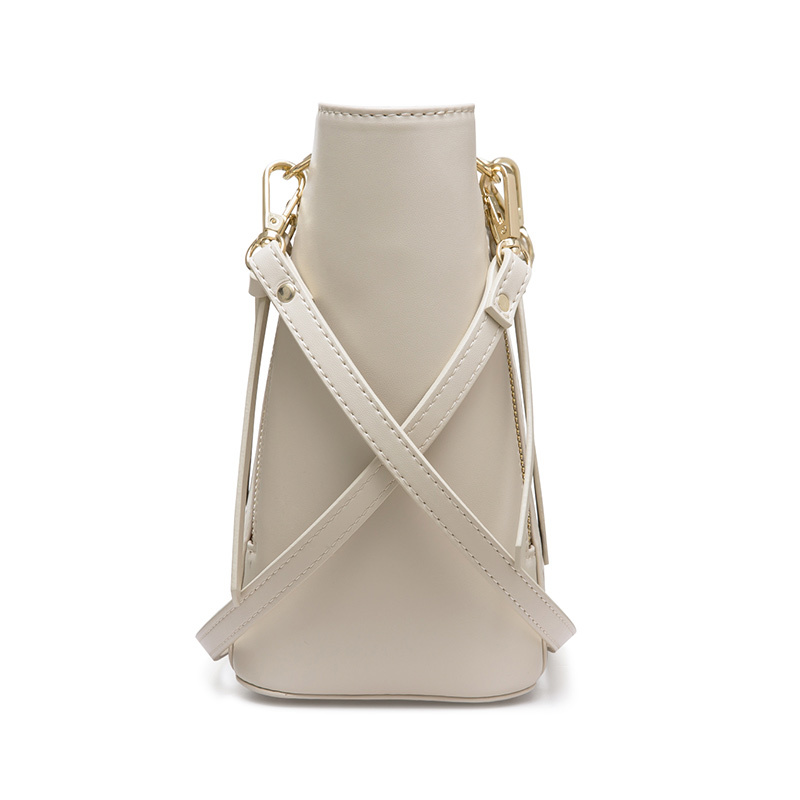 JANYO custom processing fashion leather hollow ladies shoulder bag