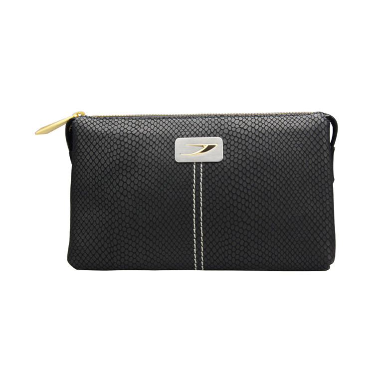 JANYO manufacturer professional custom leather men's clutch