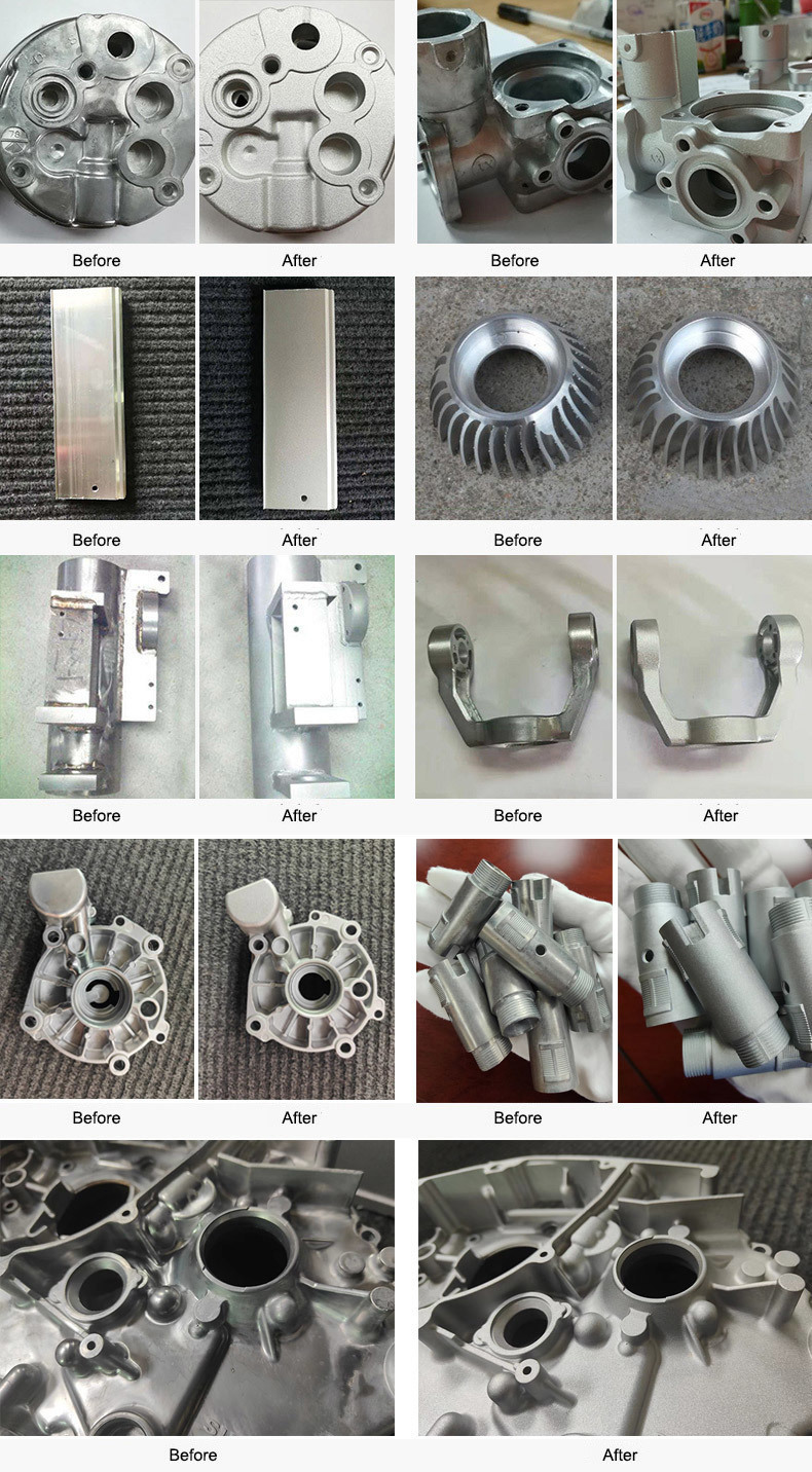 Die casting shot blasting area
