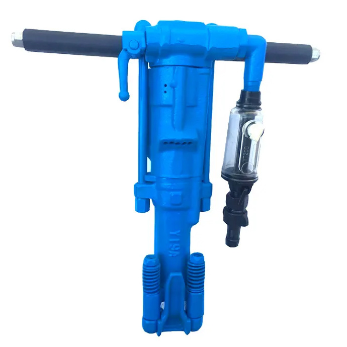 Y19a Pneumatic Jack Hammer Hand-Held Rock Drill for Mining Leg Tool Pneumatic Drill Rig