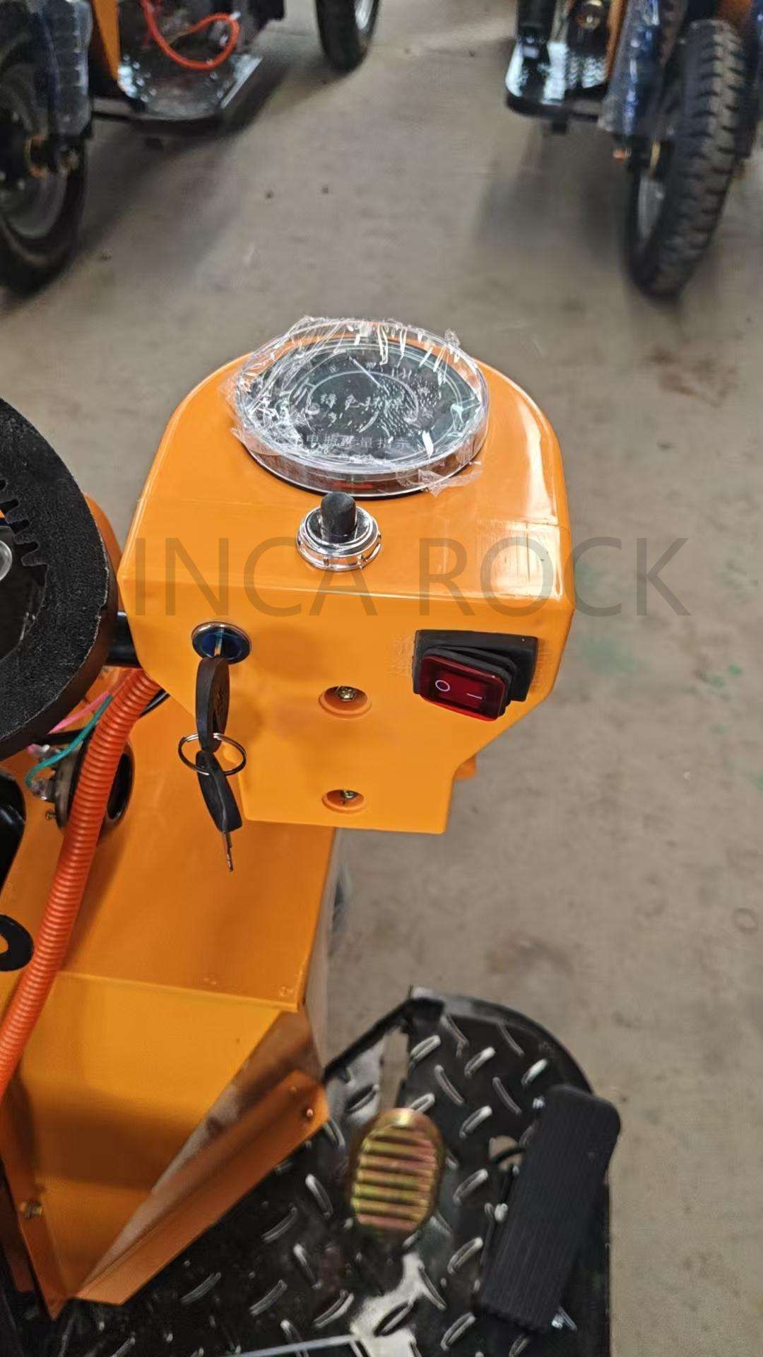 Heavy Duty 1.5 Tons Electric Cargo Tricycle Durable 3-Wheel Mining Machine