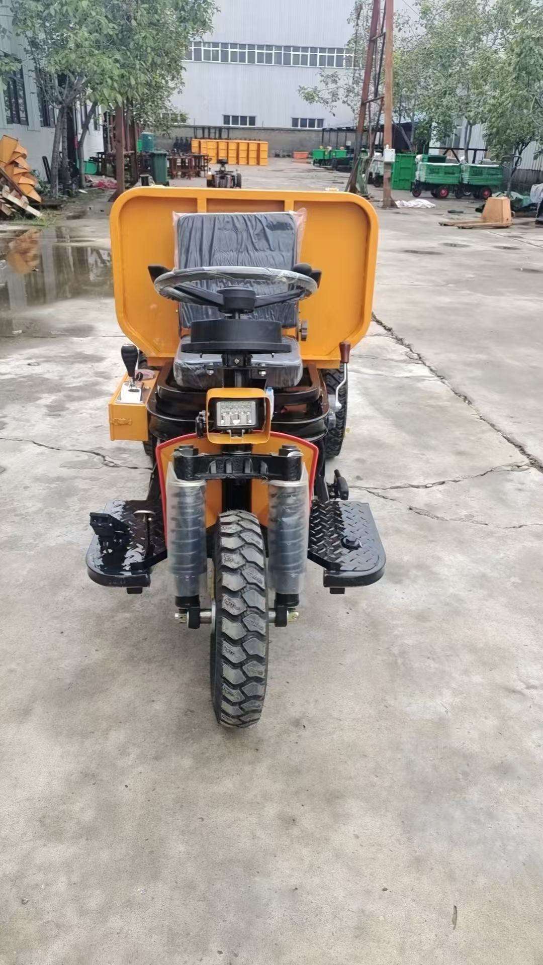 Best-Selling 1.5T Mini Electric Tricycle Dump Truck Mini Mining Machines