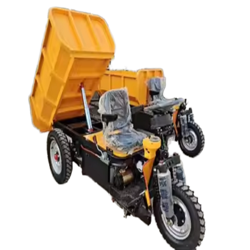 1.5-Ton Large-Capacity Three-Wheeled Electric Mini Dumper in Mining Machine