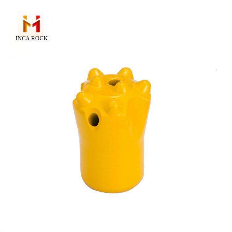 38mm JB Seven-Tooth Mine Taper Bit 0812 X5 0711x2 Mining Machine Parts