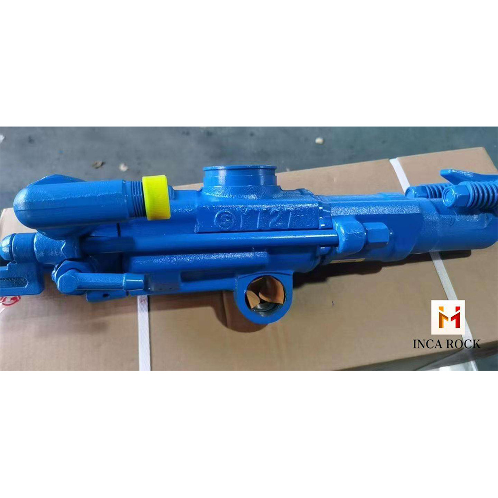 Yt27 Portable Hand-Held Rock Drill for Mining Durable Rig for Drilling Operations