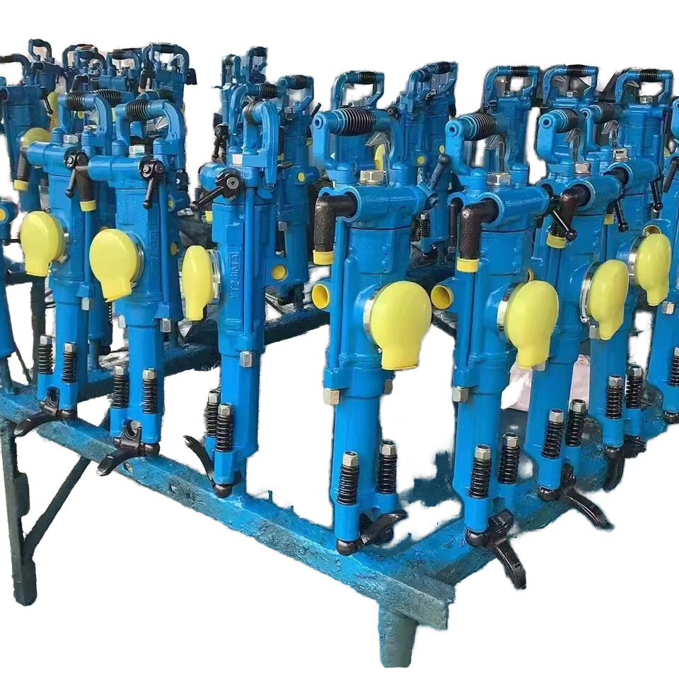 Yt27 Portable Hand-Held Rock Drill Equipment Lightweight and Easy-to-Use Rig for Mining Operations