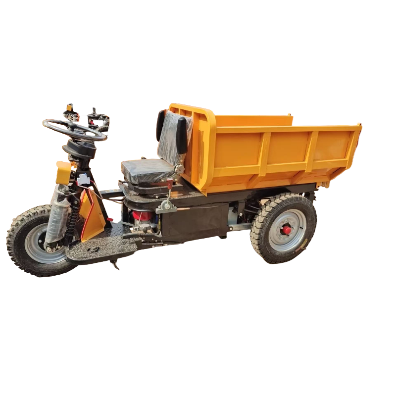 2.5-Ton Three-Wheeled Dump Truck with Steering Wheel for Mining Operations High Quality Mining Machine