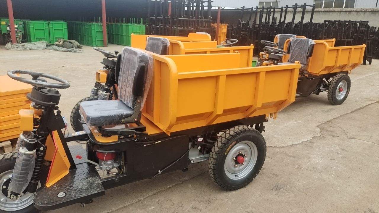 Best-Selling 1.5T Mini Electric Tricycle Dump Truck Mini Mining Machines