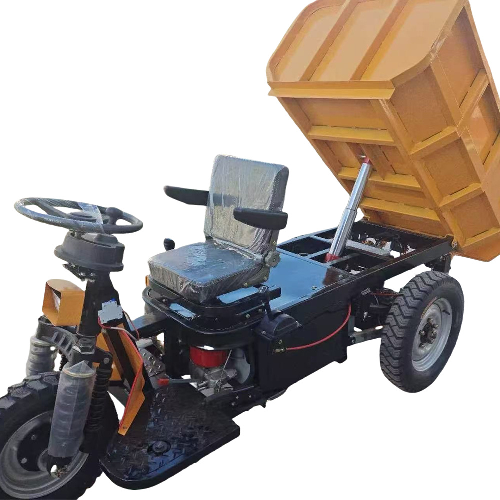 1.5T Capacity Hot Best-Selling Tricycle Dump Truck for Site Transportation of Mining Materials