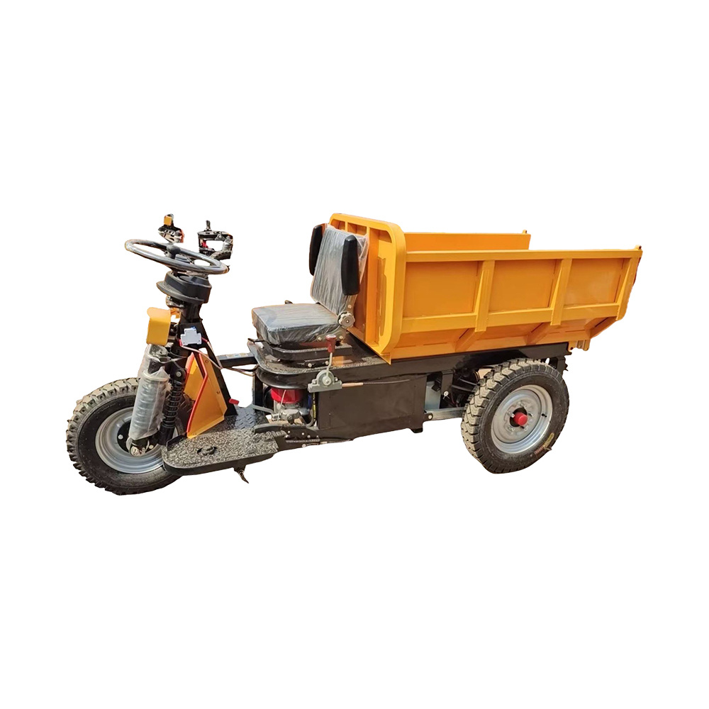Lithium - Ion Battery Electric Dump Tricycle Importer Small Electric Dumper for Outdoor Use