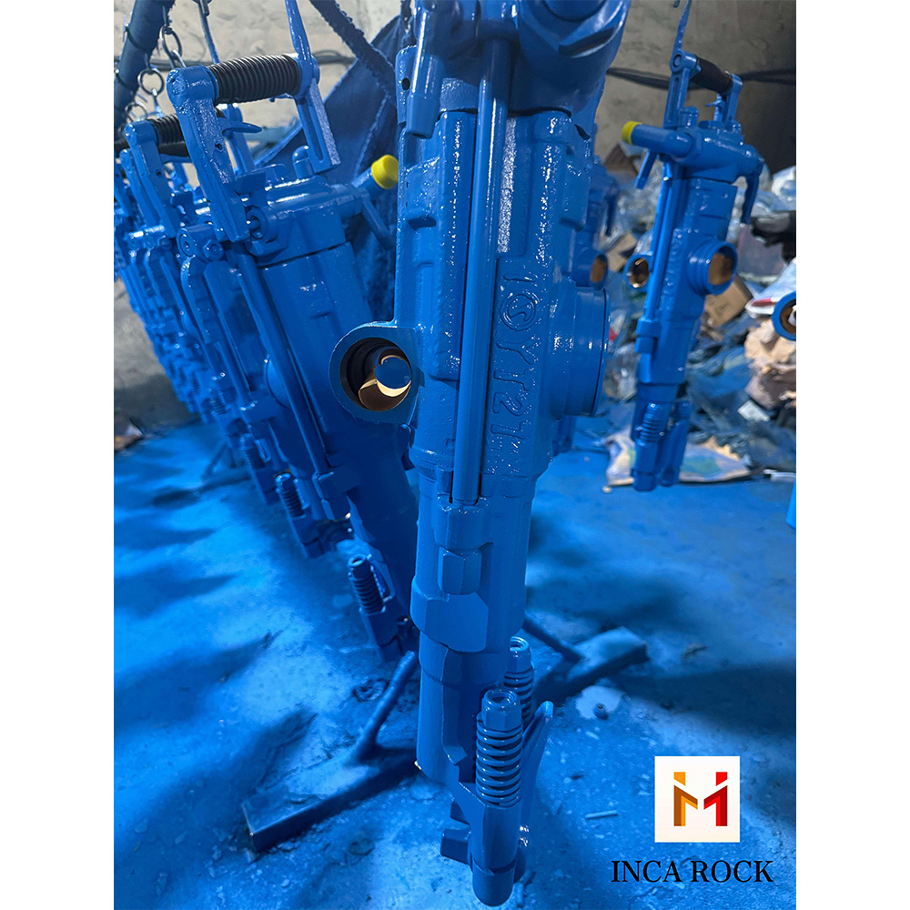 Yt27 Portable Hand-Held Rock Drill Equipment Lightweight and Easy-to-Use Rig for Mining Operations