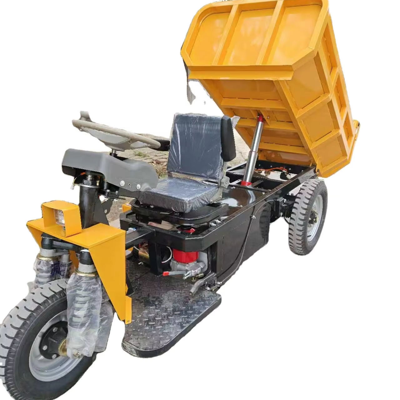 2.5 Ton Mini Mining Tricycle Convenient and Efficient Mining Machine to Meet Special Mining Needs