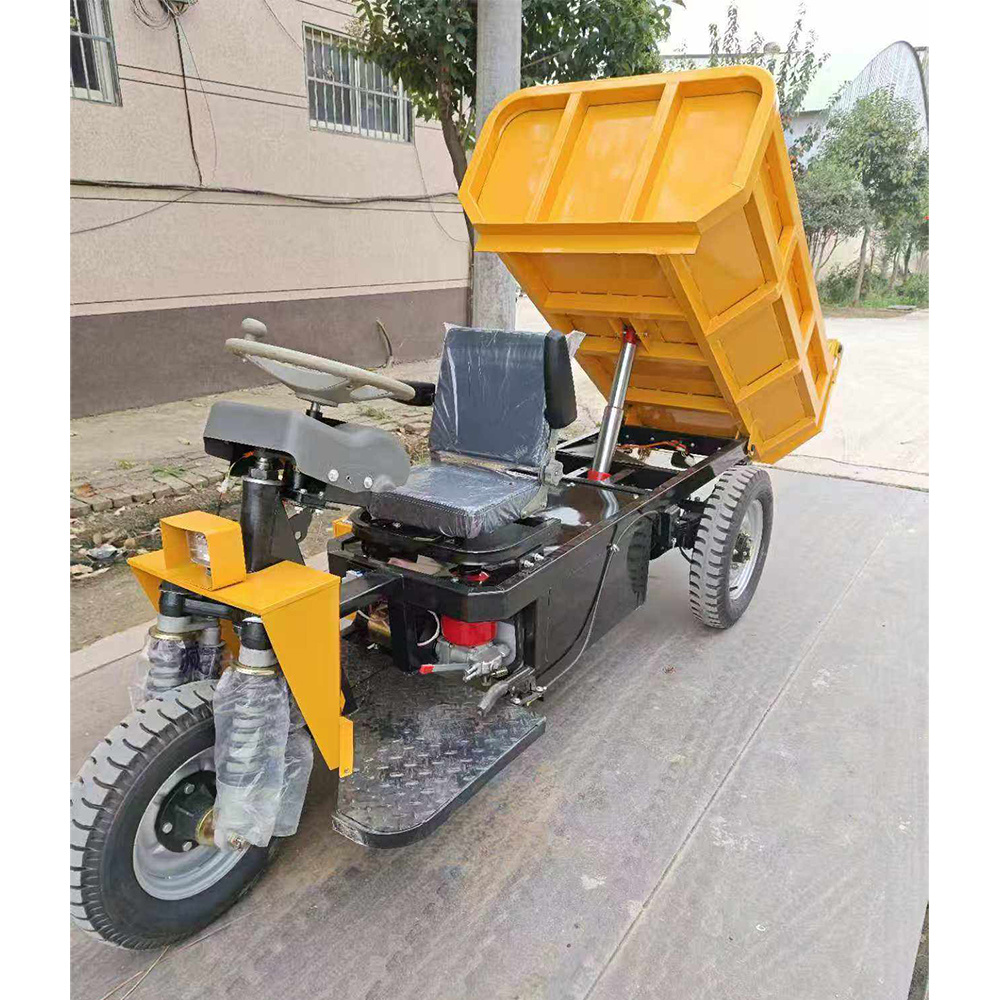 1.5T Capacity Hot Best-Selling Tricycle Dump Truck for Site Transportation of Mining Materials