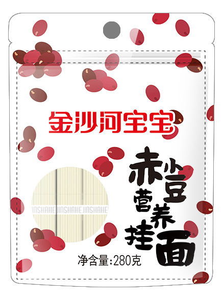 赤小豆营养挂面