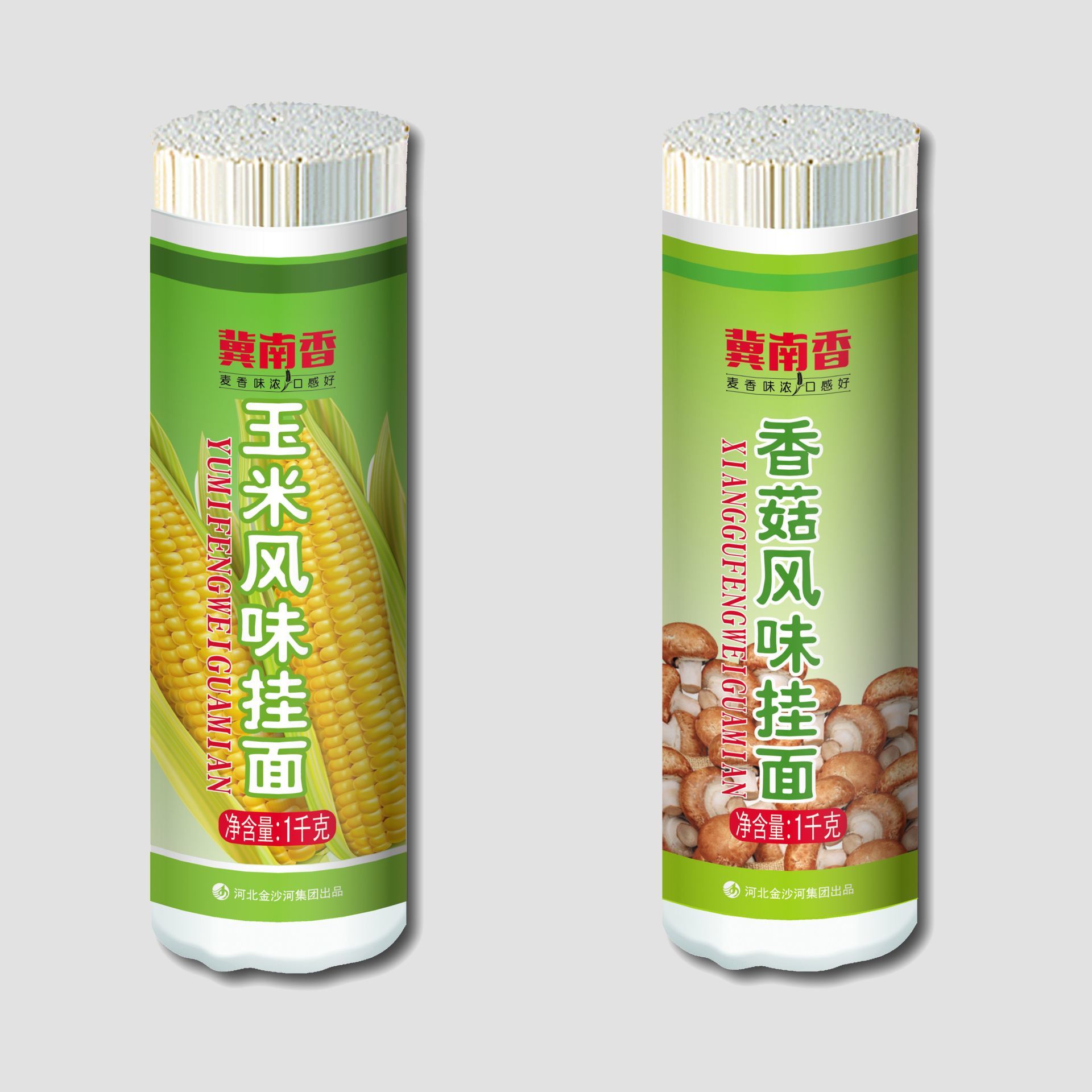 玉米香菇挂面
