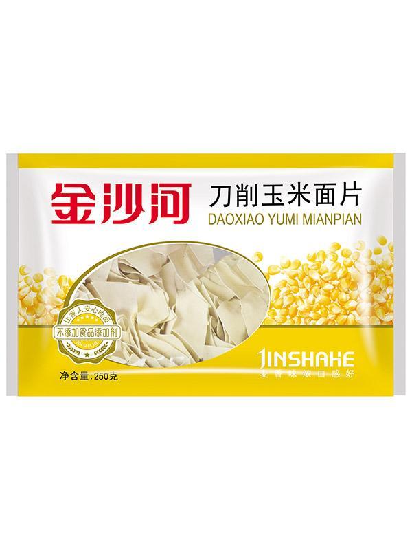 刀削玉米面片