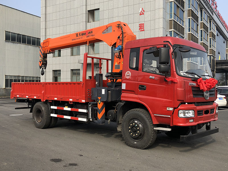 Haotian 10 tons four-section arm crane