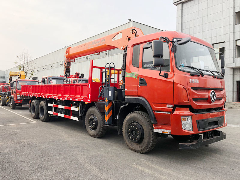 Haotian 14 tons five-section arm crane