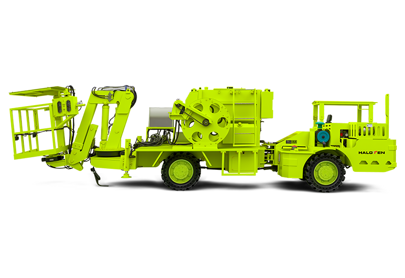 Underground Explosives Charging Vehicle