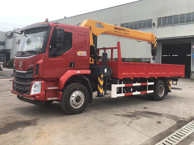 Haotian 10 tons four-section arm crane