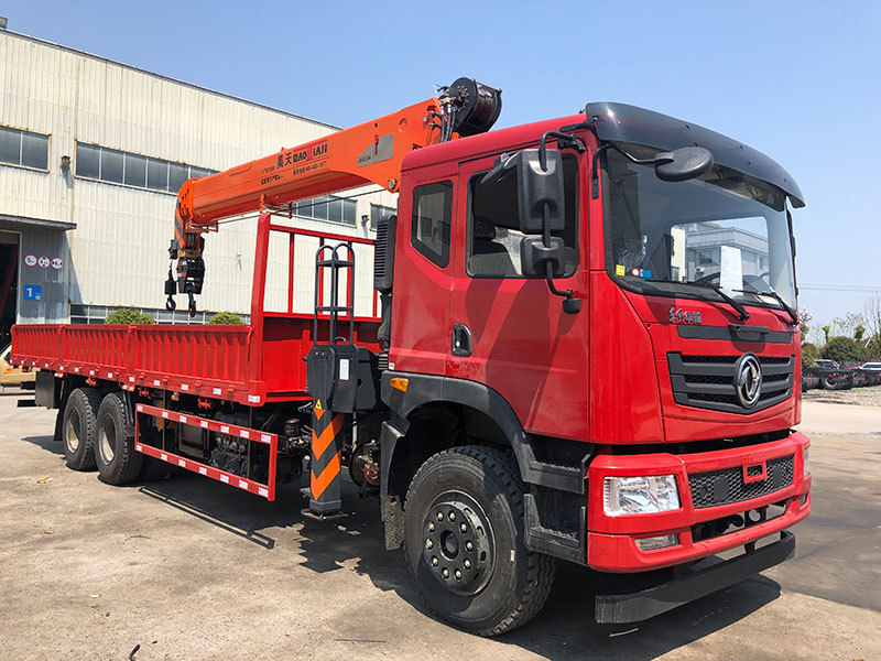 Haotian 14 tons five-section arm crane