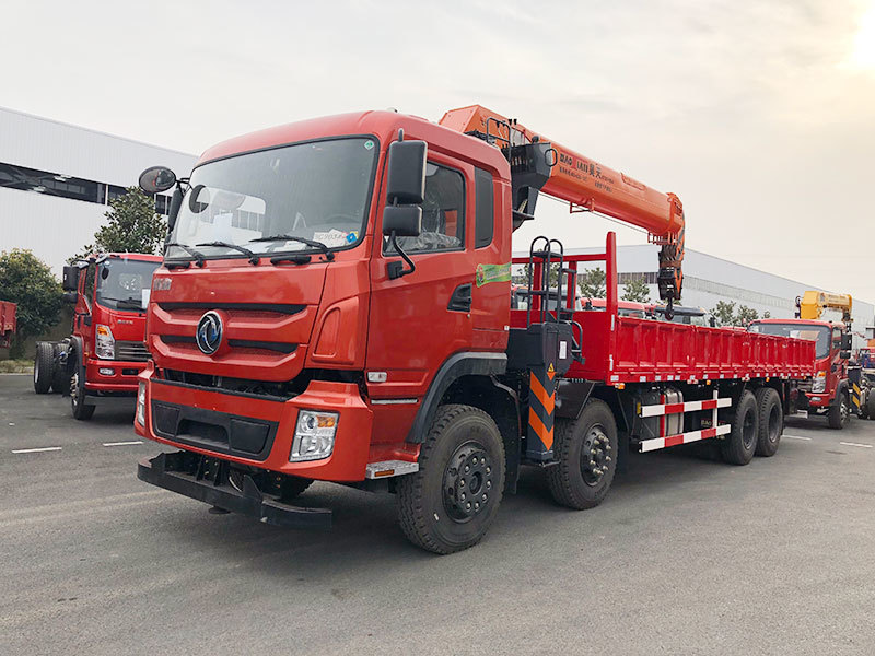 Haotian 14 tons five-section arm crane