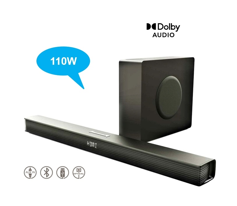2.1 Sound bar with Dolby Audio