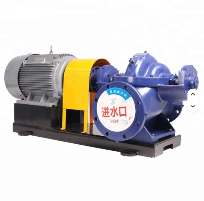 Double Suction Agricultural Drainage electric Water Pump