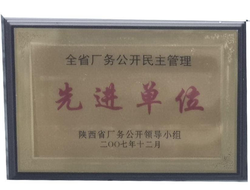 先进单位