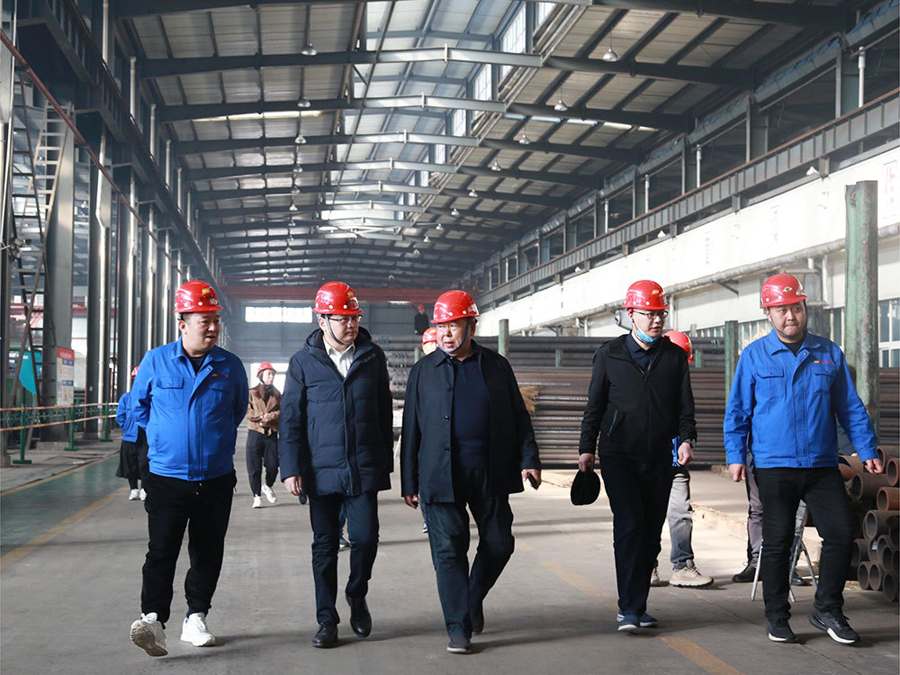 包钢钢管公司总经理薛建国来我司洽谈战略合作。 包钢钢管公司总经理薛建国来我司洽谈战略合作。
