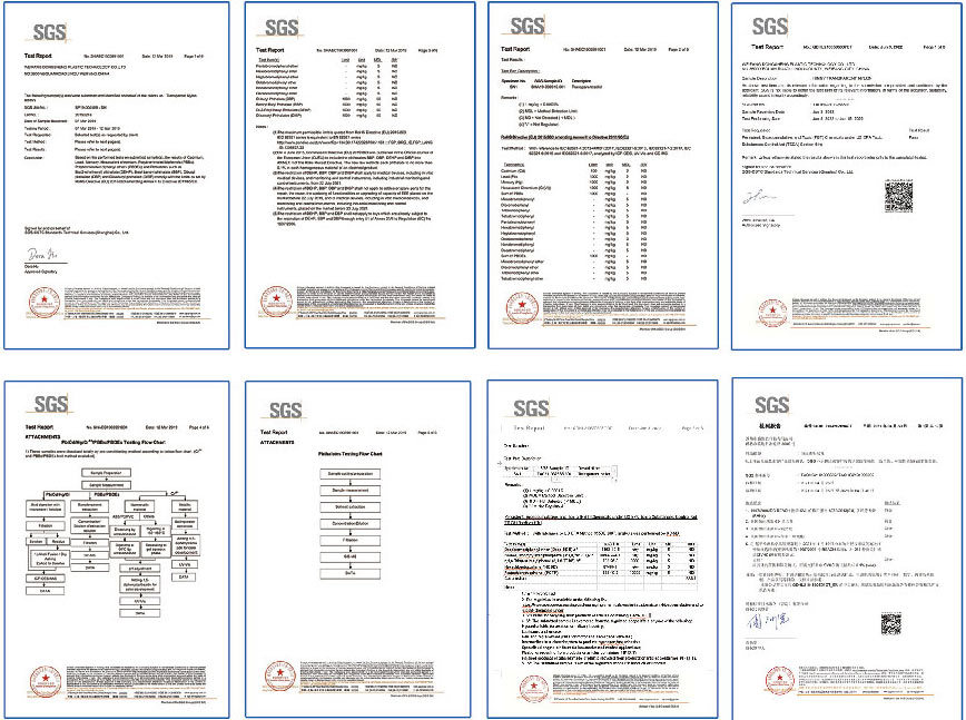 ROHS歐盟/ CA65 / REACH / SVHC / FDA等報(bào)告認(rèn)證
