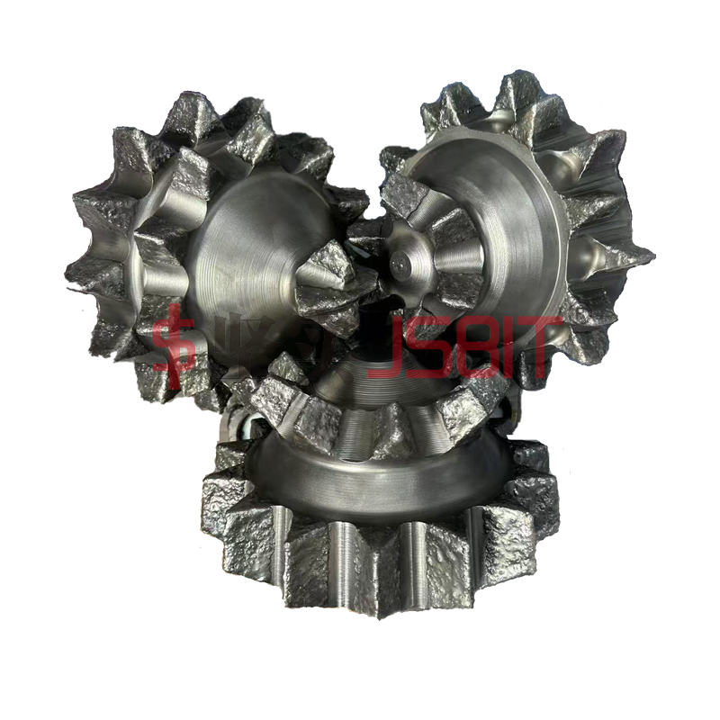Forging process 151/2inch 15.5inch 393.7mm iadc217 steel teeth tricone drilling bit