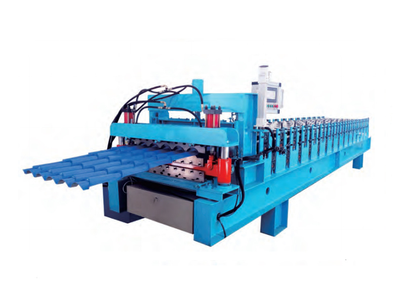 664-840 Double-Layer Glass Tile Machine