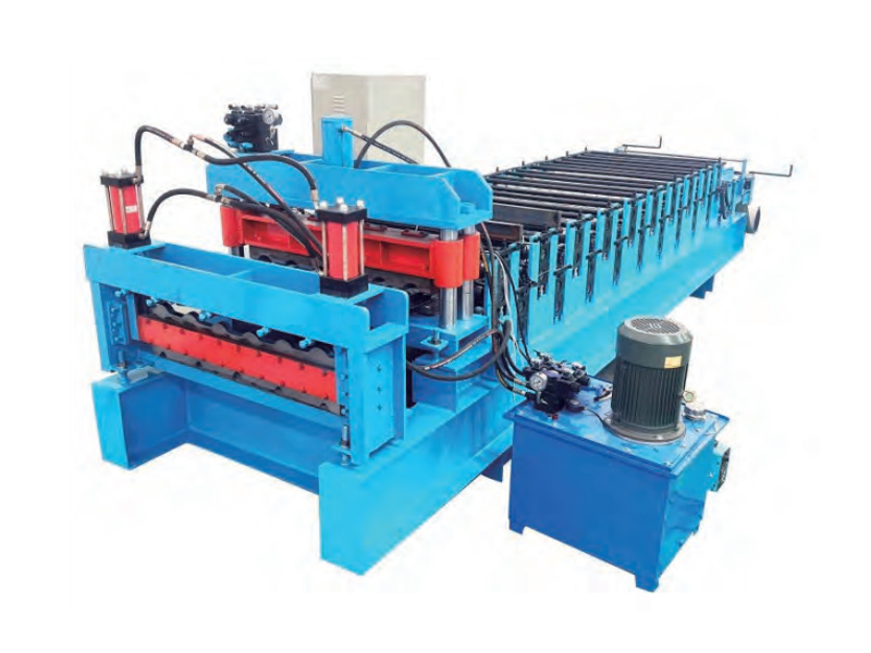 700-840 Double-Layer Glass Tile Machine