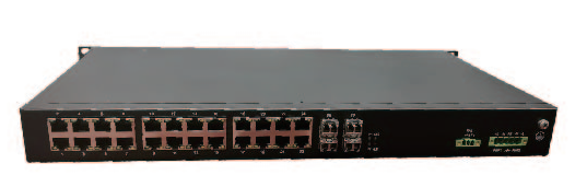 WitNet IAS3028A机架式工业级以太网交换机