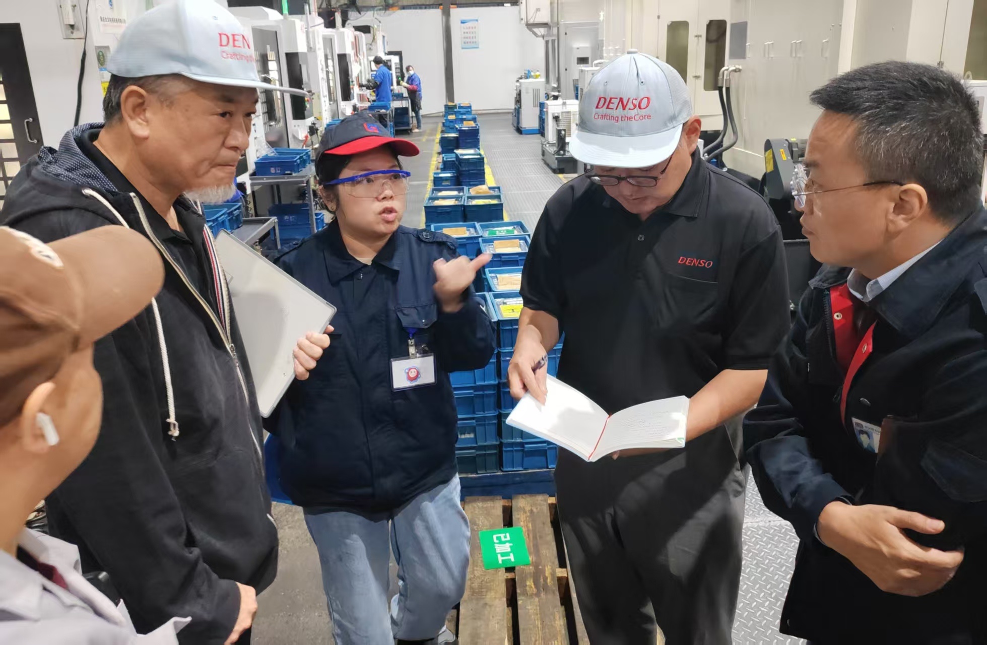日本電裝到我司參觀審核 日本電裝到我司參觀審核