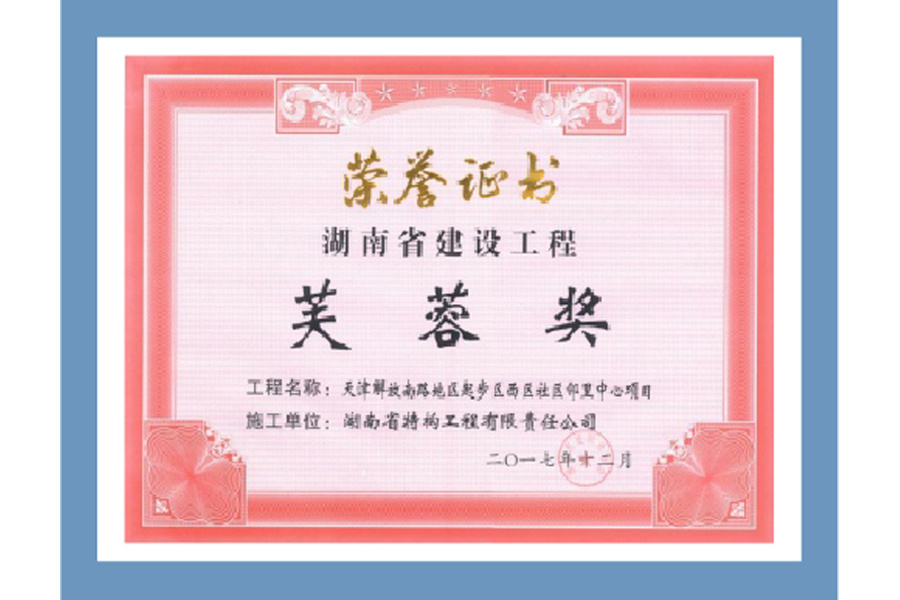 芙蓉奖