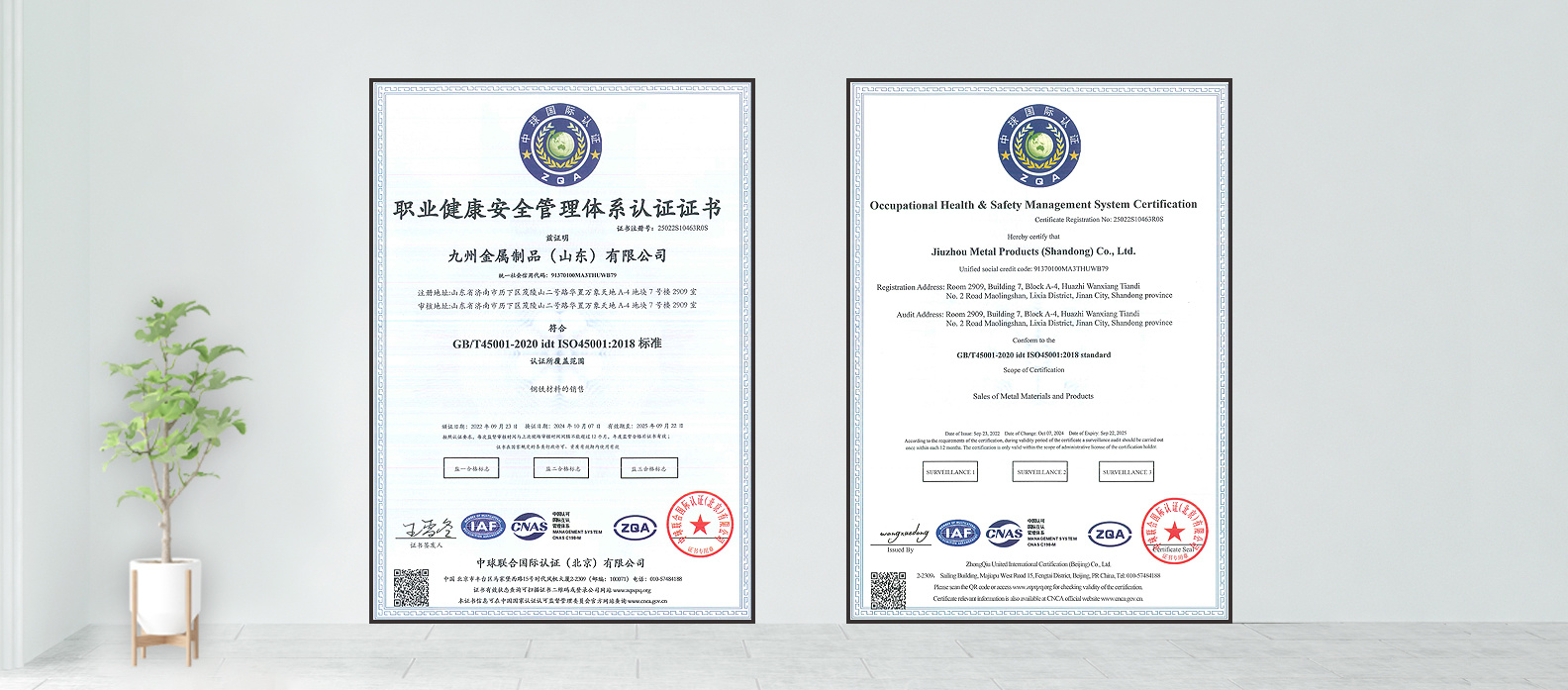 Occupational Health & Safety Management System Certification Occupational Health & Safety Management System Certification